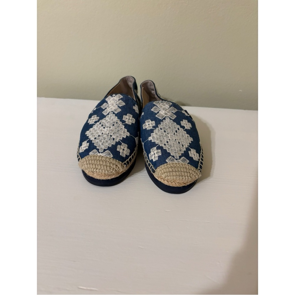 Botkier Sara Embroidered Platform Espadrille Flats - 6.5 - Picture 7 of 8